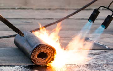 Bermuda asphalt flat roofing repairs